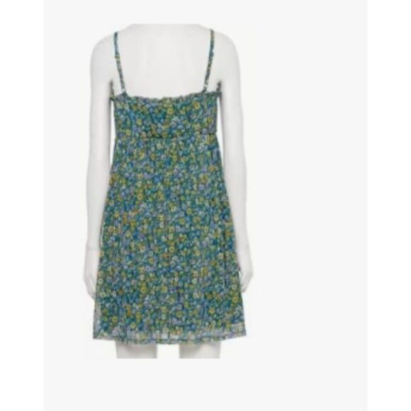 Lily Rose Juniors Floral Cinch Front Sleeveless Dress - Picture 2 of 3